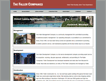 Tablet Screenshot of fallermgt.com
